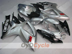 Einspritzverkleidungssatz für 06-07 GSX R600 - Schwarz, Silber - Werksstil #OYO87901588