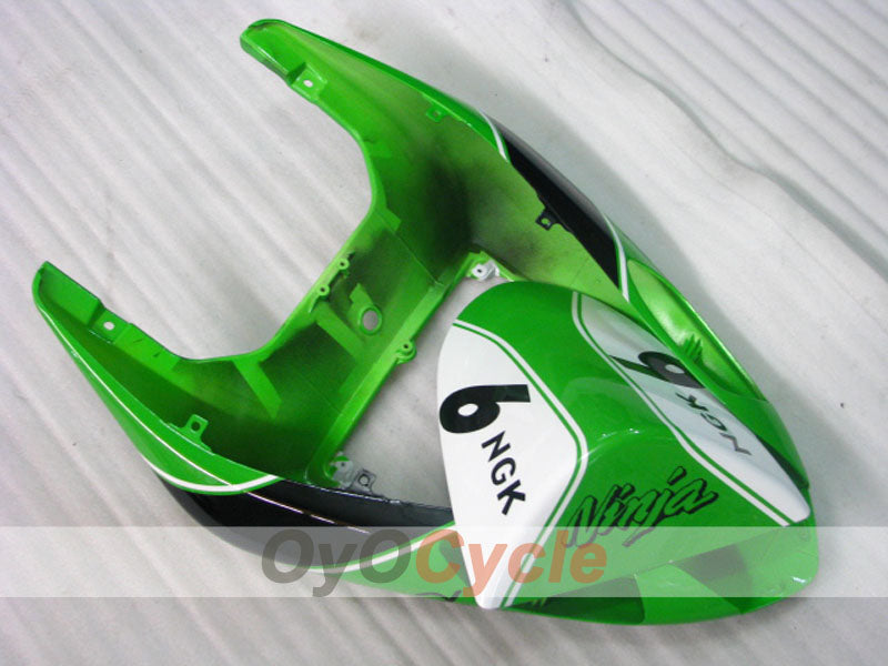 Einspritzverkleidungssatz für 06-07 NINJA ZX-10R - Grün, Schwarz - Werksstil #OYO87901589