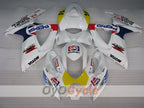 Einspritzverkleidungssatz für 06-07 GSX R600 - Gelb, Weiß - MICHELIN, MOTUL, PEPSI #OYO87901596
