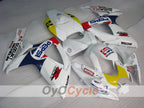 Einspritzverkleidungssatz für 06-07 GSX R600 - Gelb, Weiß - MICHELIN, MOTUL, PEPSI #OYO87901596