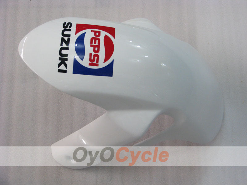 Einspritzverkleidungssatz für 06-07 GSX R600 - Gelb, Weiß - MICHELIN, MOTUL, PEPSI #OYO87901596