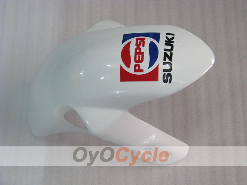 Einspritzverkleidungssatz für 06-07 GSX R600 - Gelb, Weiß - MICHELIN, MOTUL, PEPSI #OYO87901596