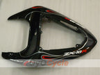 Einspritzverkleidungssatz für 06-07 NINJA ZX-10R - Weiß, Schwarz - Flamme #OYO87901599
