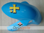 Spritzguss-Verkleidungssatz für 06-07 GSX R600 - Blau, Schwarz - MOTUL, Rizla+ #OYO87901602