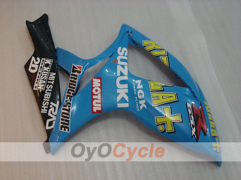 Linke und rechte Seitenverkleidung für Suzuki 06-07 GSXR600 #OYO87909554
