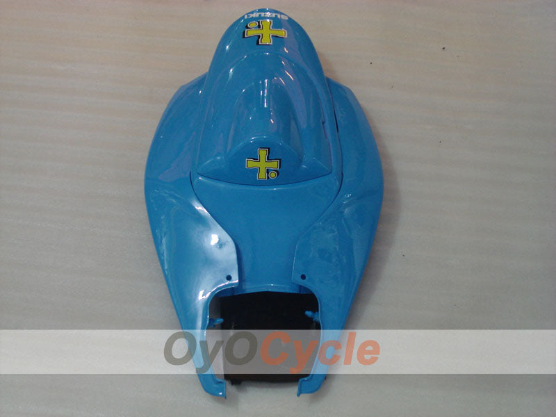 Spritzguss-Verkleidungssatz für 06-07 GSX R600 - Blau, Schwarz - MOTUL, Rizla+ #OYO87901603