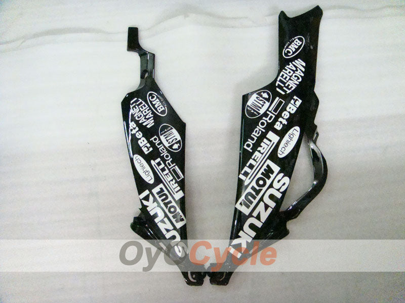 Spritzguss-Verkleidungssatz für 06-07 GSX R600 - Weiß, Schwarz - MOTUL, VIRU #OYO87901605
