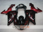 Einspritz-Verkleidungssatz für NINJA ZX-10R 06-07 - Rot, Schwarz - Flame #OYO87901612