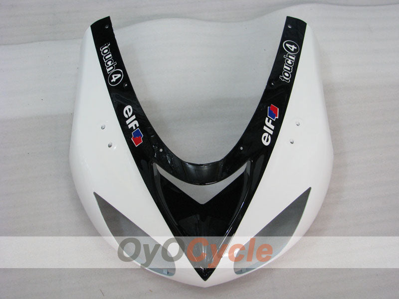 Einspritzverkleidungssatz für 06-07 NINJA ZX-10R - Weiß, Schwarz - Monster #OYO87901629