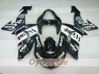 Einspritzverkleidungssatz für 06-07 NINJA ZX-10R - Weiß, Schwarz - West #OYO87901631