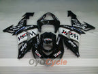 Einspritzverkleidungssatz für 06-07 NINJA ZX-10R - Weiß, Schwarz - West #OYO87901634
