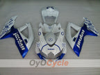 Verkleidungssatz für Einspritzmodelle 08-10 GSX R750 - Blau, Weiß - Jordan #OYO87901449