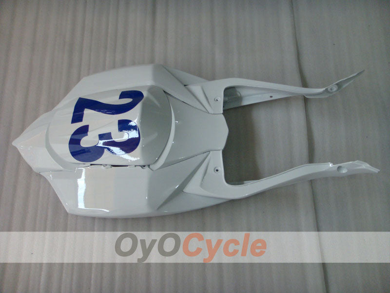 Verkleidungssatz für Einspritzmodelle 08-10 GSX R750 - Blau, Weiß - Jordan #OYO87901449