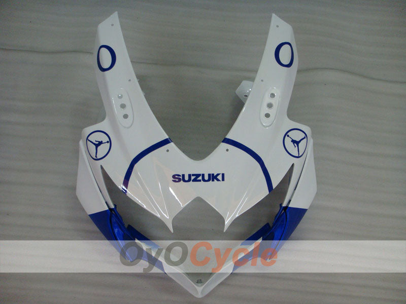 Verkleidungssatz für Einspritzmodelle der GSX R600 08-10 - Blau, Weiß - Jordan #OYO87901639