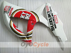 Verkleidungssatz für Einspritzmodelle 08-10 GSX R750 - Rot, Weiß - Lucky Strike #OYO87901454