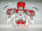 Verkleidungssatz für Einspritzmodelle 08-10 GSX R750 - Rot, Weiß - Lucky Strike #OYO87901454
