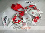 Verkleidungssatz für Einspritzmodelle 08-10 GSX R750 - Rot, Weiß - Lucky Strike #OYO87901454