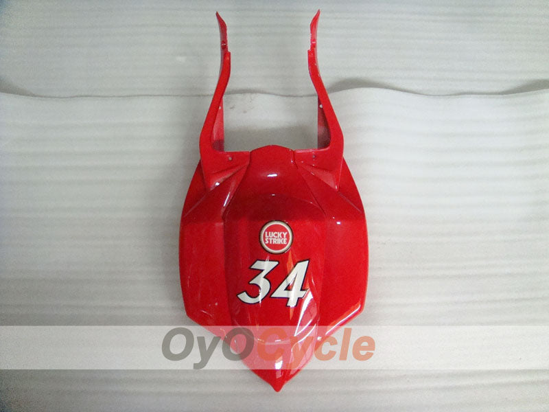 Verkleidungssatz für Einspritzmodelle 08-10 GSX R750 - Rot, Weiß - Lucky Strike #OYO87901454