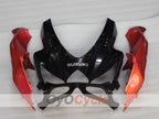 Verkleidungssatz für Einspritzmodelle der GSX R600 08-10 - Orange, Schwarz - Werksstil #OYO87901646