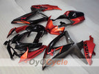 Verkleidungssatz für Einspritzmodelle der GSX R600 08-10 - Orange, Schwarz - Werksstil #OYO87901646