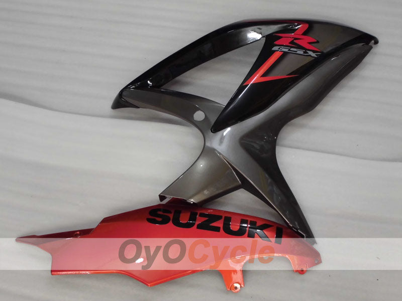 Verkleidungssatz für Einspritzmodelle der GSX R600 08-10 - Orange, Schwarz - Werksstil #OYO87901646