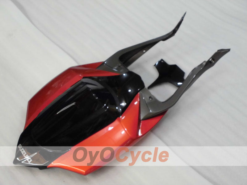 Verkleidungssatz für Einspritzmodelle der GSX R600 08-10 - Orange, Schwarz - Werksstil #OYO87901646