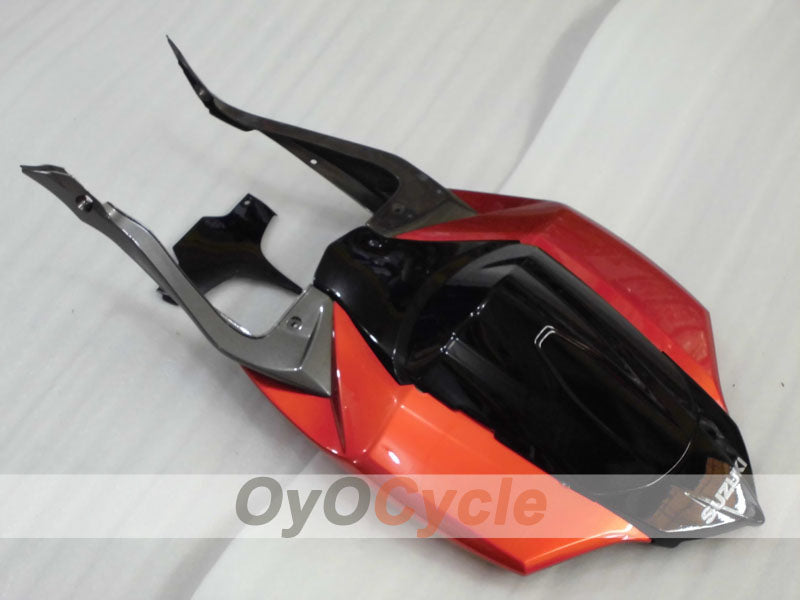 Verkleidungssatz für Einspritzmodelle der GSX R600 08-10 - Orange, Schwarz - Werksstil #OYO87901646