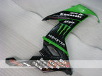 Einspritz-Verkleidungssatz für 08-10 NINJA ZX-10R - Grün, Schwarz - Monster #OYO87901654