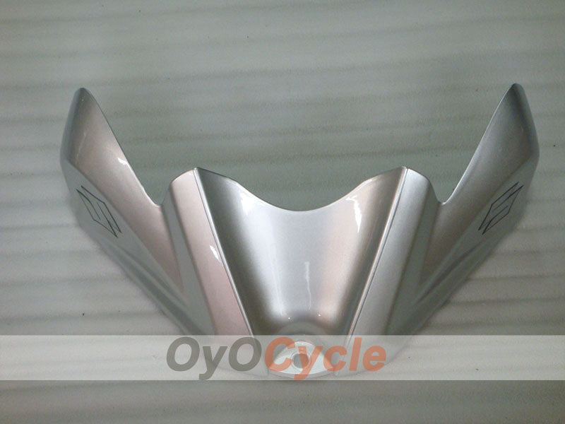 Einspritz-Verkleidungssatz für 08-10 GSX R750 - Weiß, Silber - Werksstil #OYO87901410