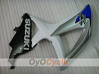 Einspritz-Verkleidungssatz für 08-10 GSX R750 - Weiß, Silber - Werksstil #OYO87901410
