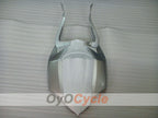 Einspritz-Verkleidungssatz für 08-10 GSX R750 - Weiß, Silber - Werksstil #OYO87901410