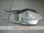 Einspritz-Verkleidungssatz für 08-10 GSX R750 - Weiß, Silber - Werksstil #OYO87901410