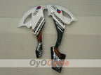 Einspritz-Verkleidungssatz für 08-10 NINJA ZX-10R - Weiß, Schwarz - Monster #OYO87901659