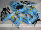 Einspritz-Verkleidungssatz für GSX R600 08-10 - Blau, Schwarz - Rizla+ #OYO87901674