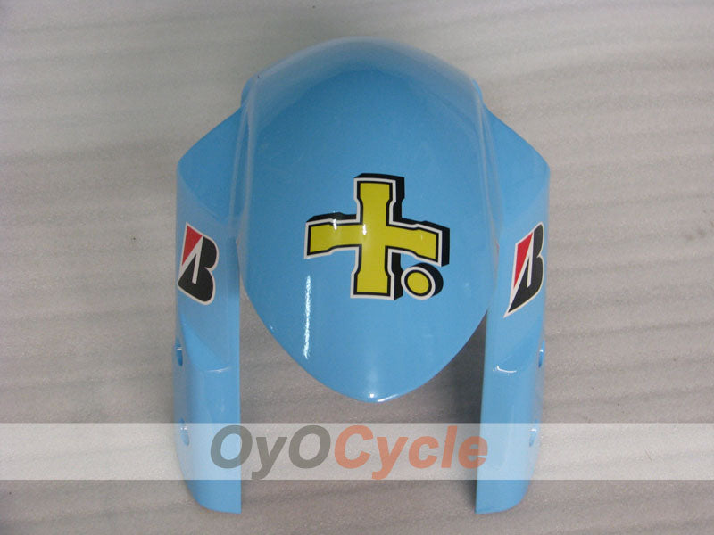 Einspritz-Verkleidungssatz für GSX R600 08-10 - Blau, Schwarz - Rizla+ #OYO87901674