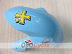 Einspritz-Verkleidungssatz für GSX R600 08-10 - Blau, Schwarz - Rizla+ #OYO87901674