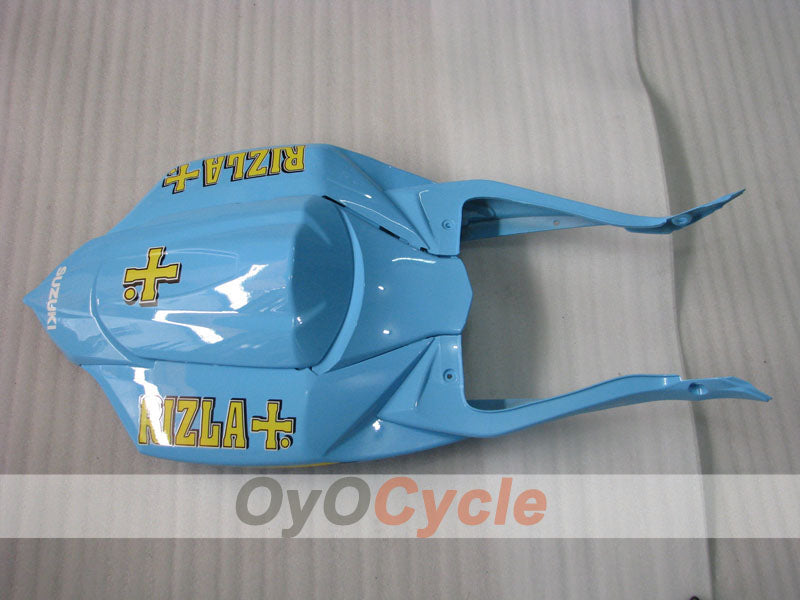 Einspritz-Verkleidungssatz für GSX R600 08-10 - Blau, Schwarz - Rizla+ #OYO87901674