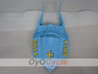Einspritz-Verkleidungssatz für GSX R600 08-10 - Blau, Schwarz - Rizla+ #OYO87901674