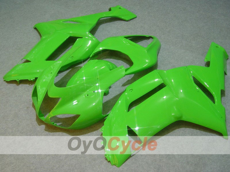 Einspritzverkleidungssatz für NINJA ZX-6R 00-02 - Grün - Werksstil #OYO87901688