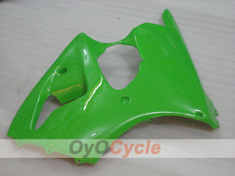 Einspritzverkleidungssatz für NINJA ZX-6R 00-02 - Grün - Werksstil #OYO87901688