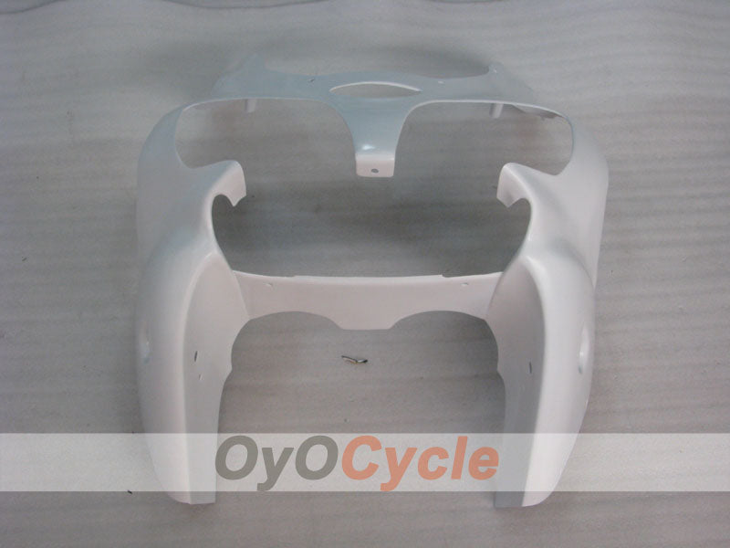 Einspritzverkleidungssatz für NINJA ZX-6R 00-02 - Weiß - Werksstil #OYO87901689
