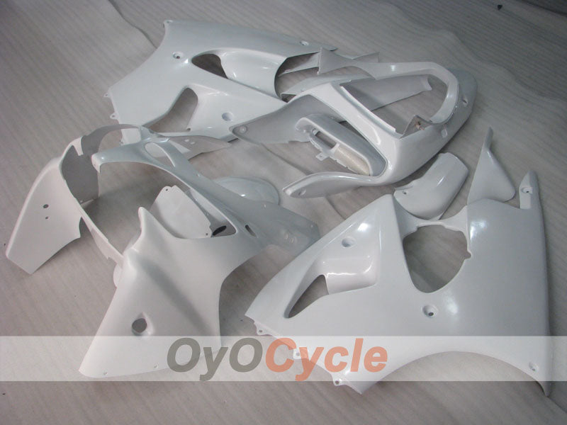Einspritzverkleidungssatz für NINJA ZX-6R 00-02 - Weiß - Werksstil #OYO87901689 Zweitbild