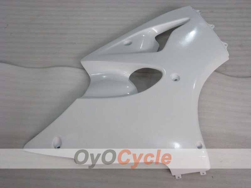 Einspritzverkleidungssatz für NINJA ZX-6R 00-02 - Weiß - Werksstil #OYO87901689