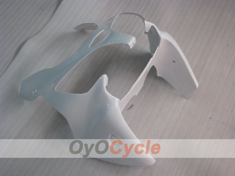 Einspritzverkleidungssatz für NINJA ZX-6R 00-02 - Weiß - Werksstil #OYO87901689