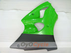 Einspritzverkleidungssatz für NINJA ZX-6R 00-02 - Grün, Schwarz - Werksstil #OYO87901692