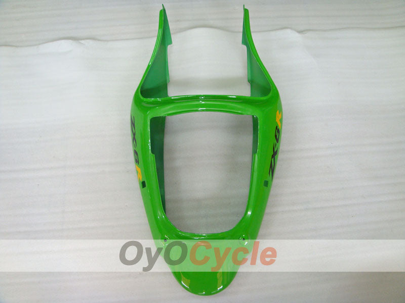 Einspritzverkleidungssatz für NINJA ZX-6R 00-02 - Grün, Schwarz - Werksstil #OYO87901692