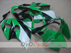 Einspritzverkleidungssatz für NINJA ZX-6R 00-02 - Grün, Weiß - Werksstil #OYO87901694