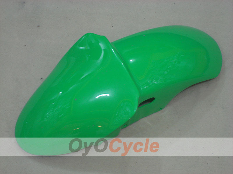 Einspritzverkleidungssatz für NINJA ZX-6R 00-02 - Grün, Weiß - Werksstil #OYO87901694