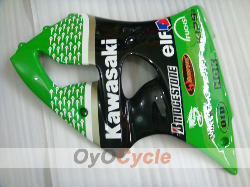 Linke und rechte Seitenverkleidung für Kawasaki 00-02 Ninja ZX-6R #OYO87912901 Zweitbild