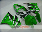 Einspritzverkleidungssatz für NINJA ZX-6R 00-02 - Grün, Schwarz - Werksstil #OYO87901696
